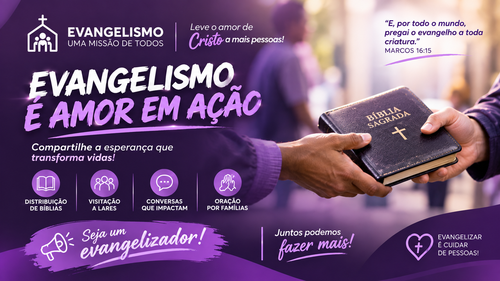 Site personalizado para igreja